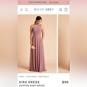 Bird grey Kira dress